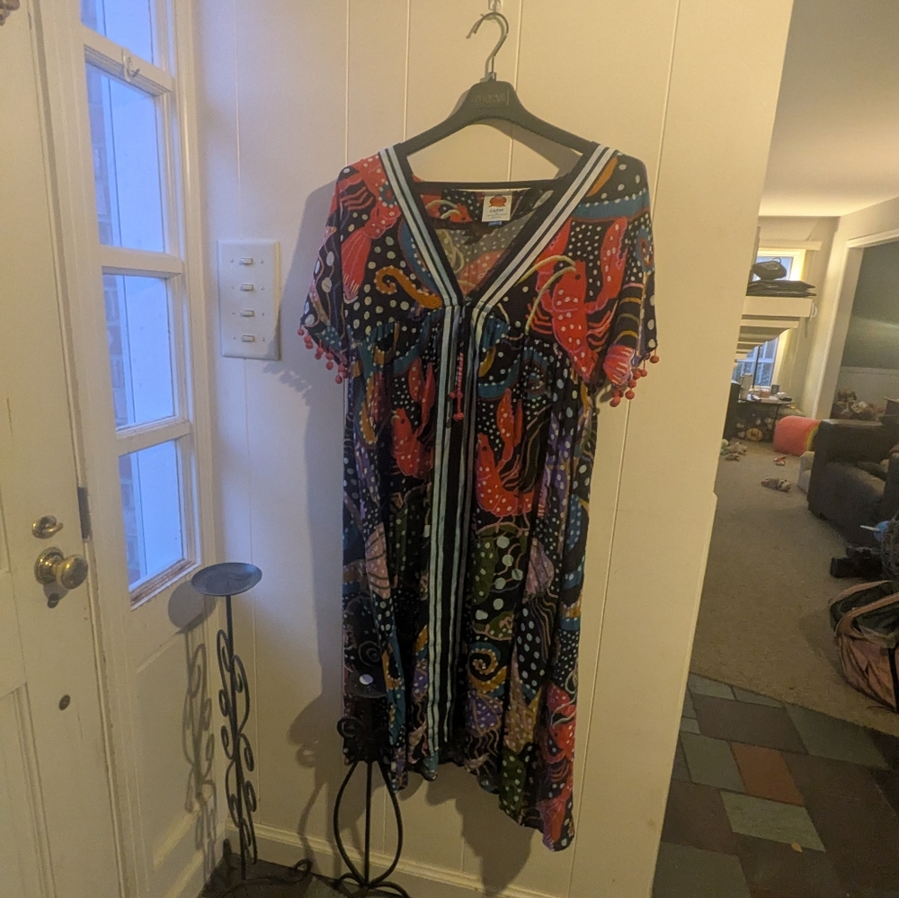 FARM Rio Multicolor Midi Dress